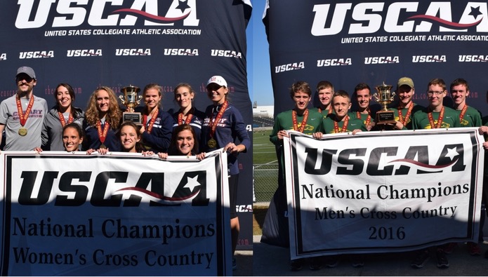 SUNY Delhi Men, Cleary University Women Win 2016 USCAA Cross Country National Championships Presented by J&A Racing